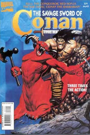 The Savage Sword of Conan (1974) #231 [B Story]