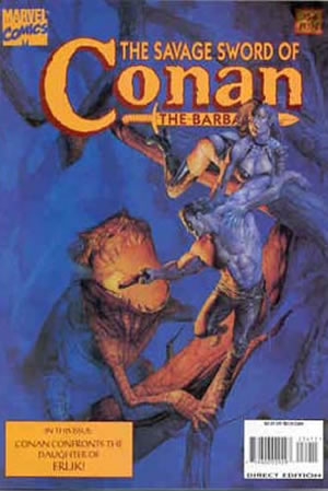 The Savage Sword of Conan (1974) #234 [B Story]