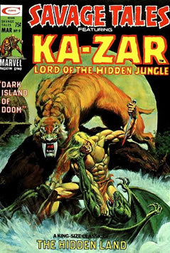 Savage Tales (1971) #9 [B Story]