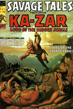 Savage Tales (1971) #11 [B Story]