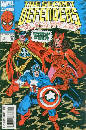 Secret Defenders (1993) #7