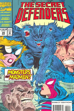Secret Defenders (1993) #20