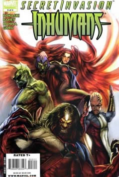 Secret Invasion: Inhumans (2008) #3