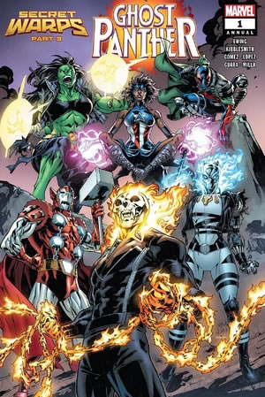 Secret Warps: Ghost Panther Annual (2019) #1 [B Story]