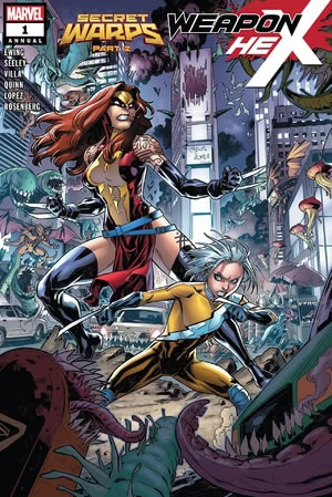 Secret Warps: Weapon Hex Annual (2019) #1 [A Story]