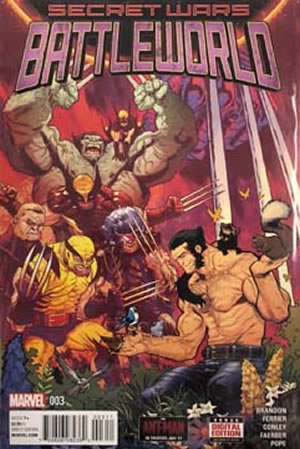 Secret Wars: Battleworld (2015) #3 [B Story]