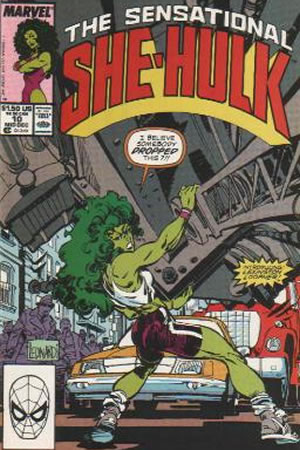Sensational She-Hulk (1989) #10