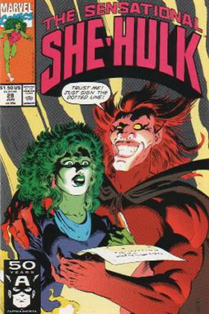Sensational She-Hulk (1989) #28