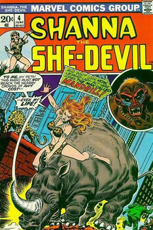 Shanna the She-Devil (1972) #4