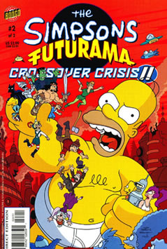 The Simpsons Futurama Crossover Crisis II (2005) #2