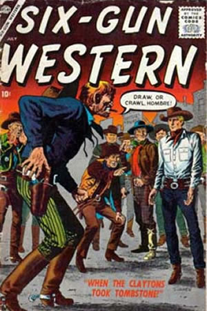 Six-Gun Western (1957) #4 [F Story]
