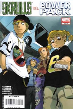 Skrulls vs. Power Pack (2008) #2 [A Story]