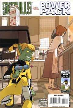 Skrulls vs. Power Pack (2008) #3 [A Story]