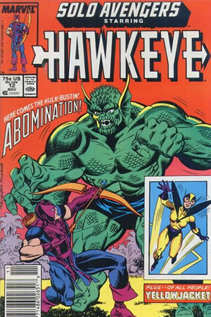 Solo Avengers (1987) #12 [B Story]