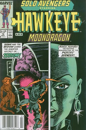 Solo Avengers (1987) #16 [B Story]