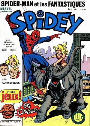 Spidey (French) (1980) #14 [E Story]