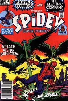 Spidey Super Stories (1974) #54 [B Story]