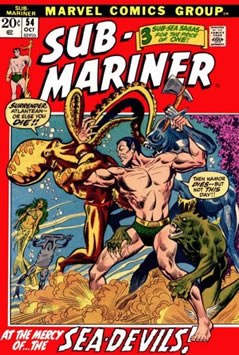 Sub-Mariner (1968) #54 [B Story]
