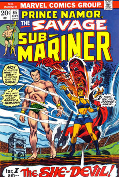 Sub-Mariner (1968) #65 [B Story]