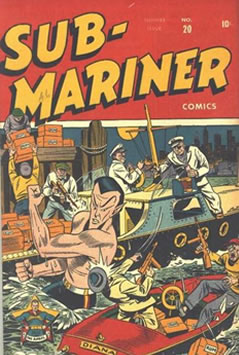 Sub-Mariner Comics (1941) #20 [B Story]