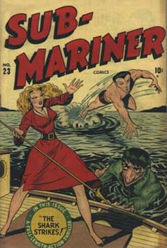 Sub-Mariner Comics (1941) #23 [B Story]