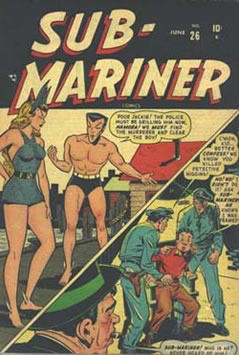 Sub-Mariner Comics (1941) #26 [B Story]