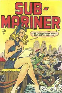 Sub-Mariner Comics (1941) #28 [B Story]