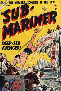 Sub-Mariner Comics (1941) #34 [B Story]