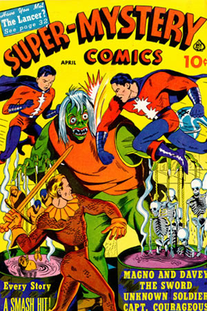 Super-Mystery Comics (1942) #4 [C Story]