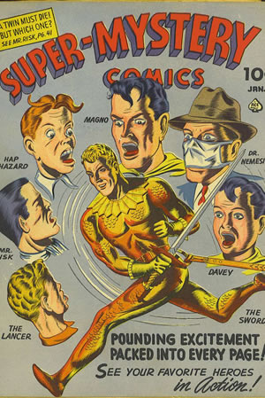 Super-Mystery Comics (1944) #1 [B Story]