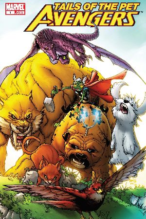 Tails of the Pet Avengers (2010) #1 [B Story]