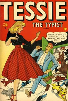 Tessie the Typist (1944) #18 [A Story]