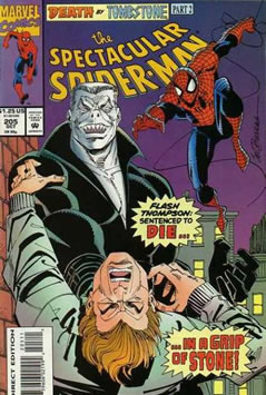 The Spectacular Spider-Man (1988) #205 [B Story]