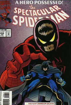 The Spectacular Spider-Man (1988) #208 [B Story]