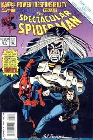 The Spectacular Spider-Man (1988) #217 [B Story]