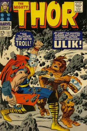 Thor (1966) #137 [B Story]