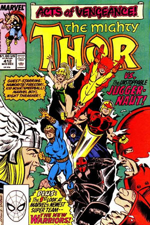 Thor (1966) #412 [B Story]