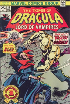 Tomb of Dracula (1972) #39