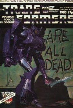 Transformers UK (1984) #22 [B Story]
