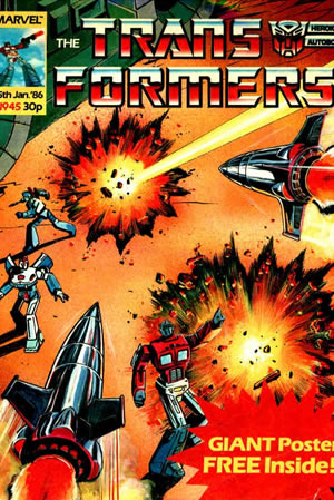 Transformers UK (1984) #45 [B Story]