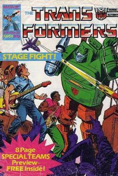 Transformers UK (1984) #54 [A Story]