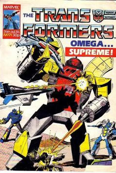 Transformers UK (1984) #71 [A Story]