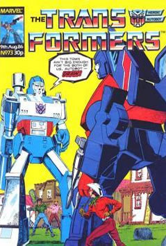 Transformers UK (1984) #73 [A Story]