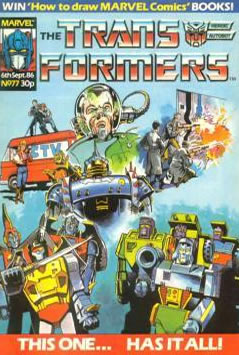 Transformers UK (1984) #77 [B Story]
