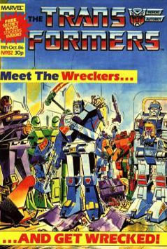 Transformers UK (1984) #82 [B Story]