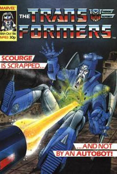 Transformers UK (1984) #83 [B Story]