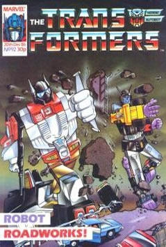 Transformers UK (1984) #92 [B Story]