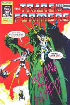 Transformers UK (1984) #95 [C Story]