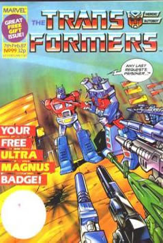 Transformers UK (1984) #99 [B Story]