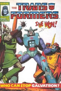 Transformers UK (1984) #120 [B Story]